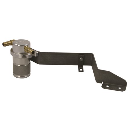 Moroso 07-14 Mini Cooper S Air/Oil Separator Catch Can - Small Body - Billet Aluminum