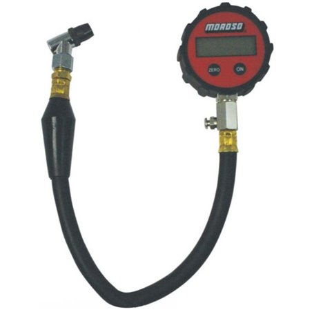 Moroso Tire Pressure Gauge 0-100psi - Digital Backlit