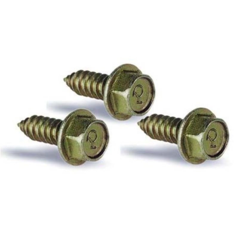 Moroso Wheel Rim Screws - Grade 8 Steel - Gold Iridite Finish - 500 Pack