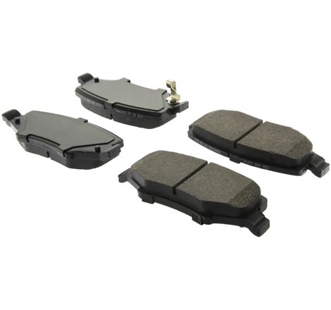 StopTech 07-18 Jeep Wrangler Sport Brake Pads w/Shims and Hardware - Rear