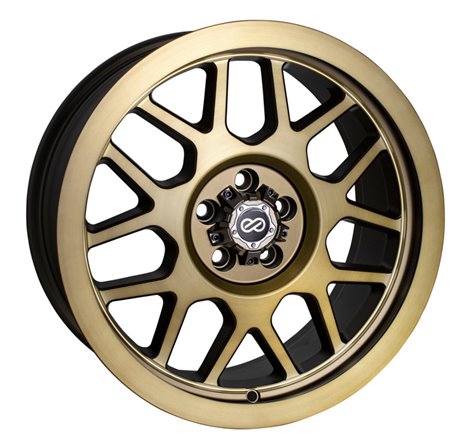 Enkei Matrix 17x9 6x139.7 10mm Offset 108mm Bore Brushed Gold Wheel