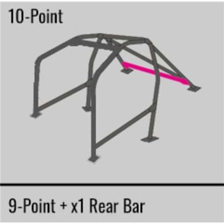 Cusco GC8 Steel 2 Passenger 10P Roll Cage 40 Safety21 (S/O / No Cancel)