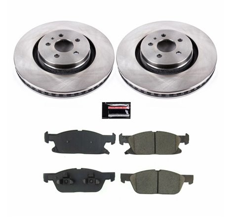 Power Stop 2019 Ford Edge Front Autospecialty Brake Kit