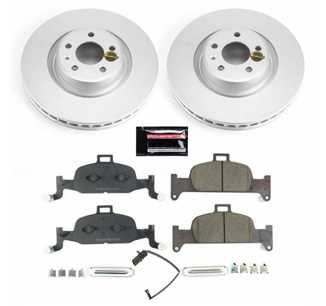 Power Stop 17-19 Audi A4 Front Z23 Evolution Sport Coated Brake Kit