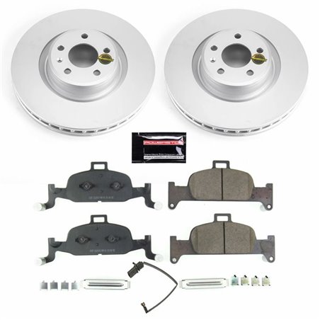 Power Stop 17-19 Audi A4 Front Z23 Evolution Sport Coated Brake Kit