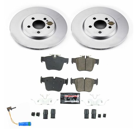 Power Stop 2018 Mercedes-Benz C43 AMG Rear Z23 Evolution Sport Coated Brake Kit