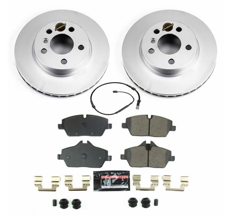 Power Stop 14-19 BMW i3 Front Z23 Evolution Sport Coated Brake Kit