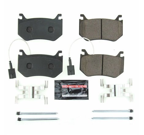 Power Stop 17-18 Alfa Romeo Giulia Rear Z23 Evolution Sport Brake Pads w/Hardware