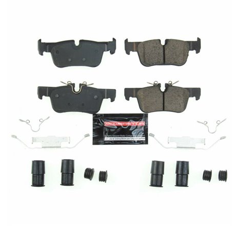 Power Stop 14-18 BMW i3 Rear Z23 Evolution Sport Brake Pads w/Hardware