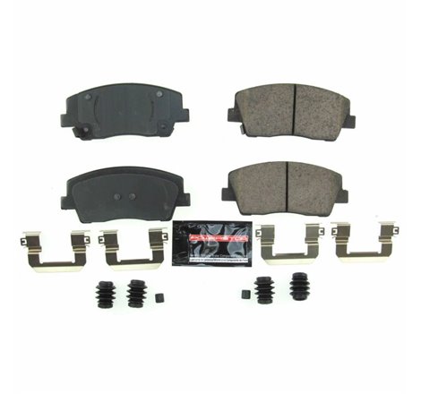 Power Stop 2019 Genesis G70 Front Z23 Evolution Sport Brake Pads w/Hardware