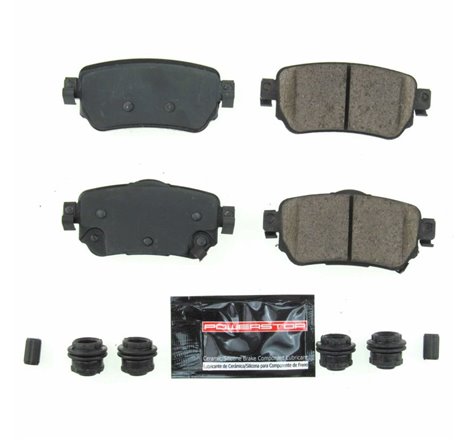 Power Stop 18-19 Nissan Leaf Rear Z23 Evolution Sport Brake Pads w/Hardware