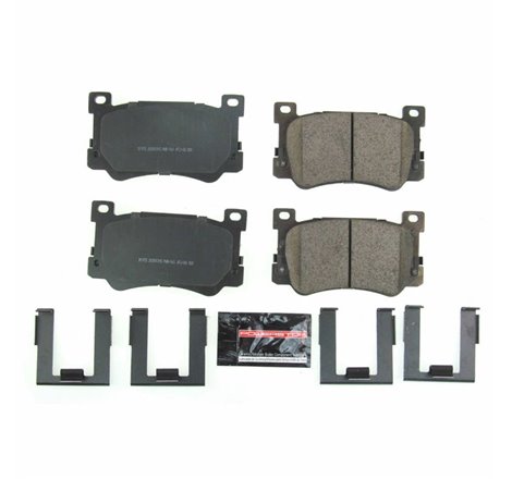 Power Stop 17-19 Genesis G90 Front Z23 Evolution Sport Brake Pads w/Hardware