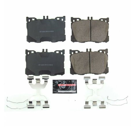 Power Stop 17-18 Mercedes-Benz C43 AMG Front Z23 Evolution Sport Brake Pads w/Hardware