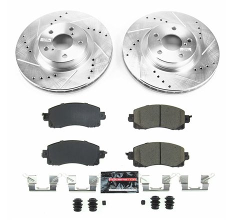 Power Stop 17-19 Subaru Impreza Front Z23 Evolution Sport Brake Kit