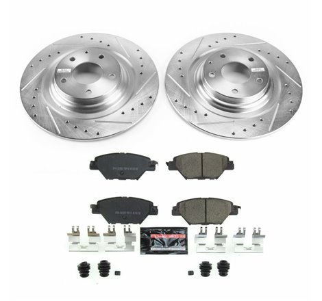 Power Stop 16-19 Mazda CX-9 Rear Z23 Evolution Sport Brake Kit