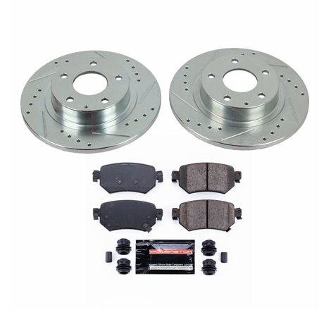 Power Stop 16-18 Mazda 6 Rear Z23 Evolution Sport Brake Kit