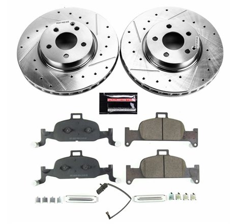 Power Stop 17-18 Audi A4 Front Z23 Evolution Sport Brake Kit