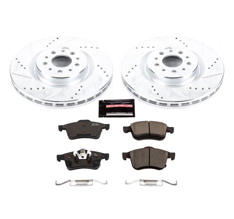 Power Stop 15-18 Ram ProMaster City Front Z23 Evolution Sport Brake Kit