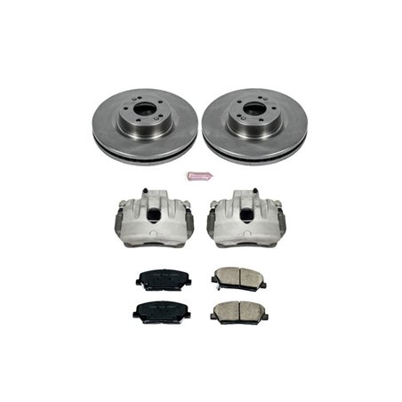 Power Stop 10-16 Hyundai Genesis Coupe Front Autospecialty Brake Kit w/Calipers