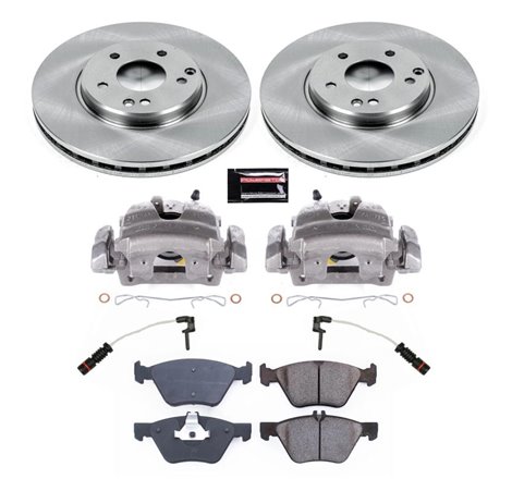 Power Stop 98-02 Mercedes-Benz CLK320 Front Autospecialty Brake Kit w/Calipers