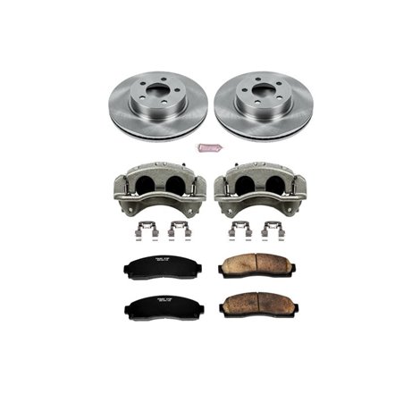 Power Stop 01-03 Ford Explorer Sport Front Autospecialty Brake Kit w/Calipers