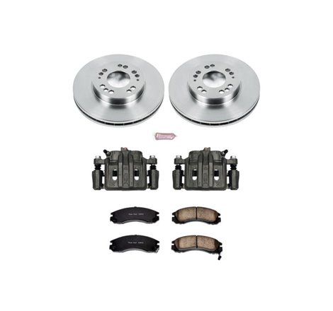 Power Stop 97-04 Mitsubishi Diamante Front Autospecialty Brake Kit w/Calipers