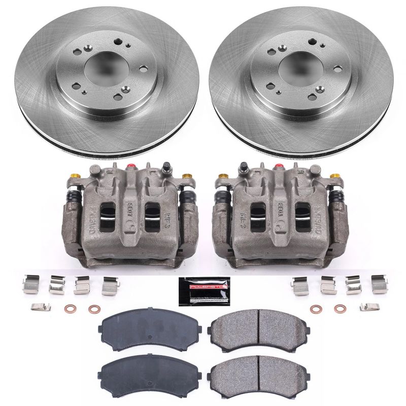 Power Stop 04-11 Mitsubishi Endeavor Front Autospecialty Brake Kit w/Calipers