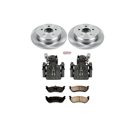 Power Stop 96-02 Ford Crown Victoria Rear Autospecialty Brake Kit w/Calipers