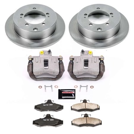 Power Stop 97-04 Mitsubishi Diamante Rear Autospecialty Brake Kit w/Calipers