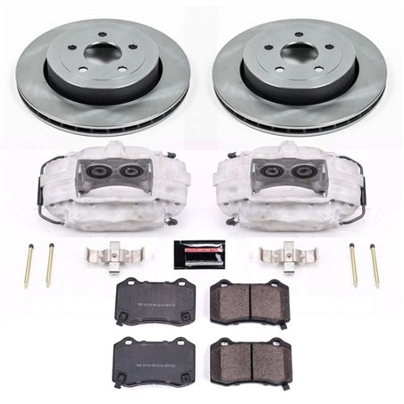 Power Stop 06-10 Jeep Grand Cherokee Rear Autospecialty Brake Kit w/Calipers