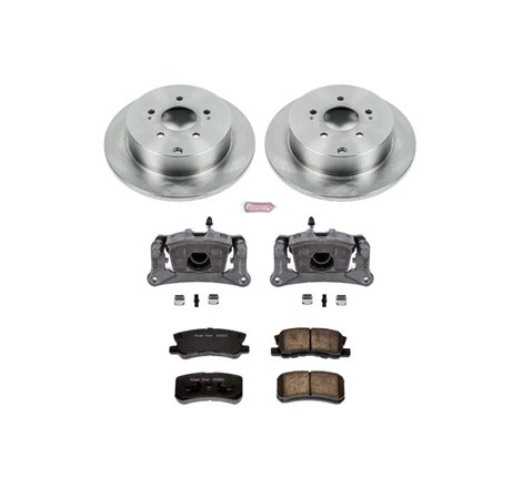 Power Stop 04-11 Mitsubishi Endeavor Rear Autospecialty Brake Kit w/Calipers