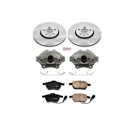 Power Stop 99-10 Volkswagen Beetle Front Autospecialty Brake Kit w/Calipers