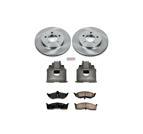 Power Stop 2000 Chrysler Grand Voyager Front Autospecialty Brake Kit w/Calipers