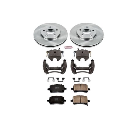 Power Stop 04-08 Chevrolet Malibu Front Autospecialty Brake Kit w/Calipers