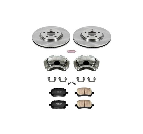 Power Stop 09-12 Chevrolet Malibu Front Autospecialty Brake Kit w/Calipers