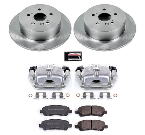 Power Stop 08-13 Toyota High Lander Rear Autospecialty Brake Kit w/Calipers