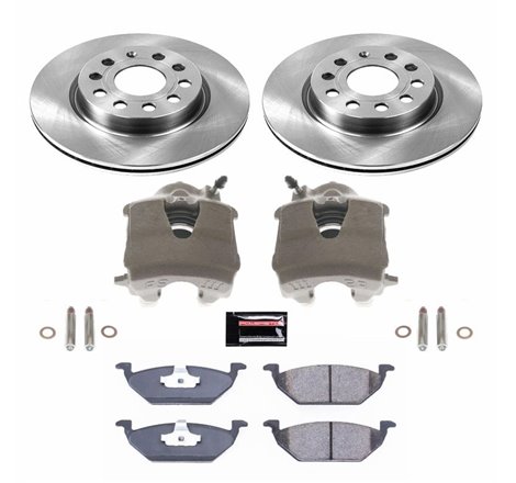 Power Stop 11-15 Volkswagen Jetta Front Autospecialty Brake Kit w/Calipers