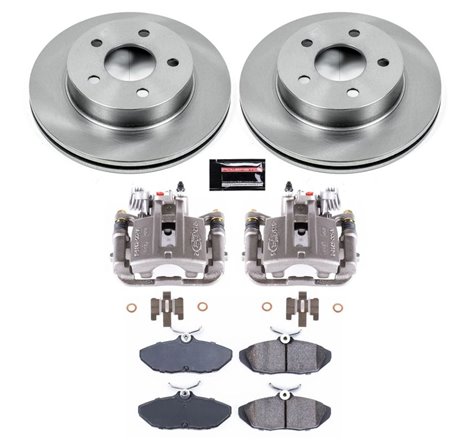 Power Stop 93-97 Ford Thunderbird Rear Autospecialty Brake Kit w/Calipers