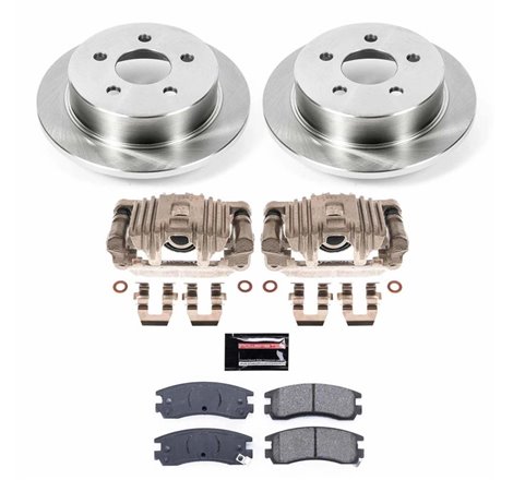 Power Stop 99-04 Oldsmobile Alero Rear Autospecialty Brake Kit w/Calipers