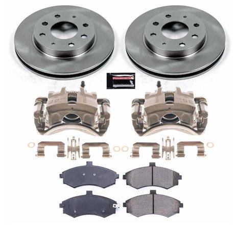 Power Stop 03-05 Hyundai Elantra Front Autospecialty Brake Kit w/Calipers