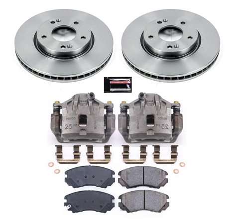 Power Stop 03-05 Hyundai Tiburon Front Autospecialty Brake Kit w/Calipers