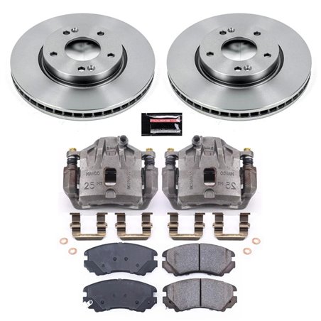 Power Stop 03-05 Hyundai Tiburon Front Autospecialty Brake Kit w/Calipers