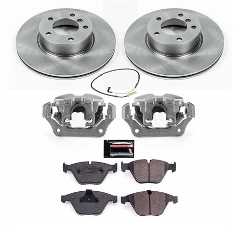 Power Stop 09-10 BMW 328i xDrive Front Autospecialty Brake Kit w/Calipers