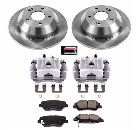 Power Stop 10-12 Hyundai Santa Fe Rear Autospecialty Brake Kit w/Calipers