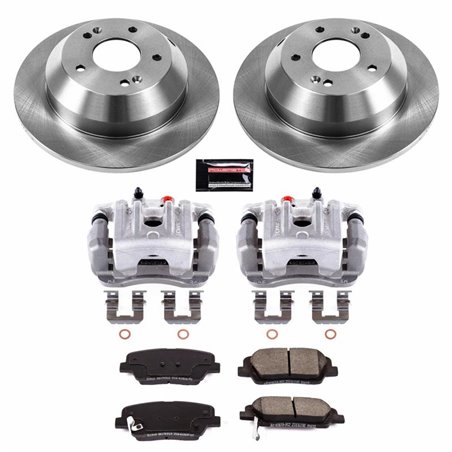 Power Stop 10-12 Hyundai Santa Fe Rear Autospecialty Brake Kit w/Calipers