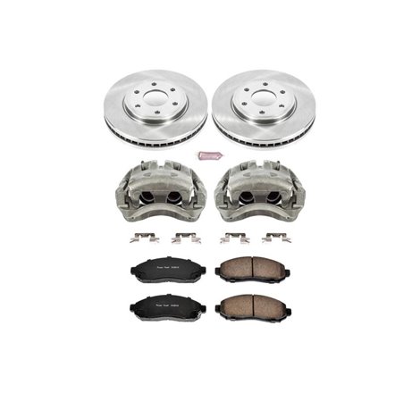 Power Stop 05-18 Nissan Frontier Front Autospecialty Brake Kit w/Calipers