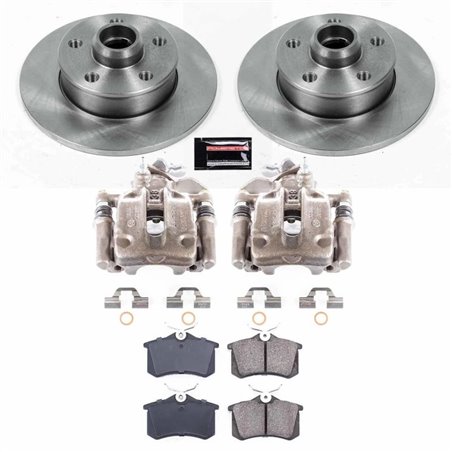 Power Stop 94-99 Volkswagen Golf Rear Autospecialty Brake Kit w/Calipers