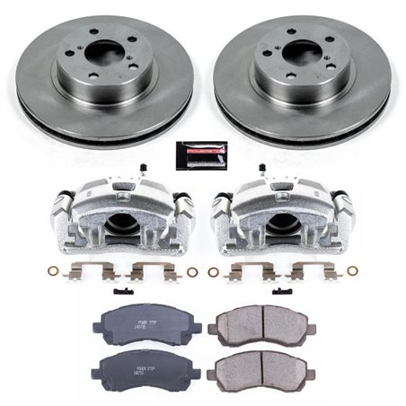 Power Stop 97-01 Subaru Impreza Front Autospecialty Brake Kit w/Calipers