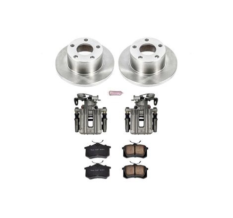 Power Stop 98-01 Audi A6 Quattro Rear Autospecialty Brake Kit w/Calipers