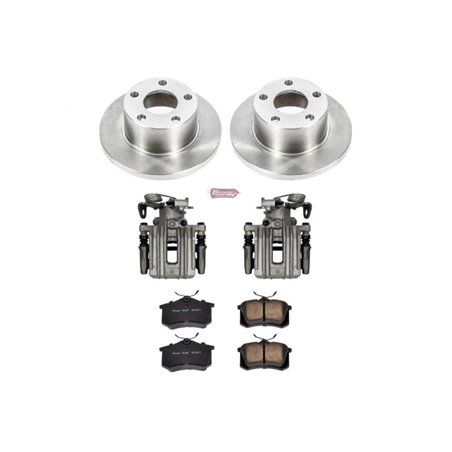 Power Stop 98-01 Audi A6 Quattro Rear Autospecialty Brake Kit w/Calipers